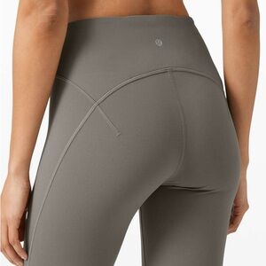 🆕🩶 Lululemon Get Centred High Rise Tight 25” Grey Sage 6 RARE